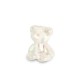 Resin gummy bear kraal 7x6mm glitter Transparent 